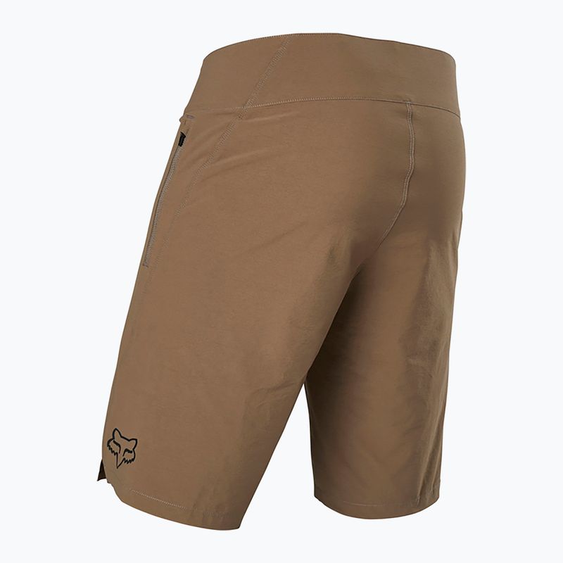 Fox Racing Flexair hnědé pánské cyklistické kraťasy 28883_117 2