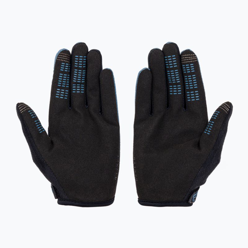 Dětské cyklistické rukavice FOX Ranger modro-černé 27389 2