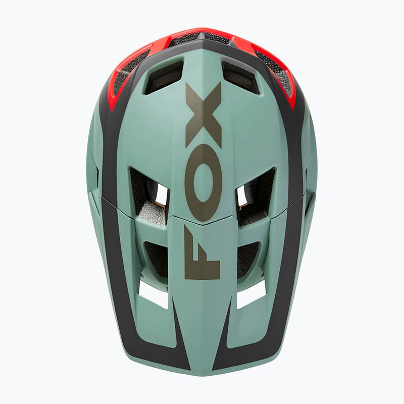 Cyklistická přilba Fox Racing Dropframe Pro Dvide zelená 29396_341 9