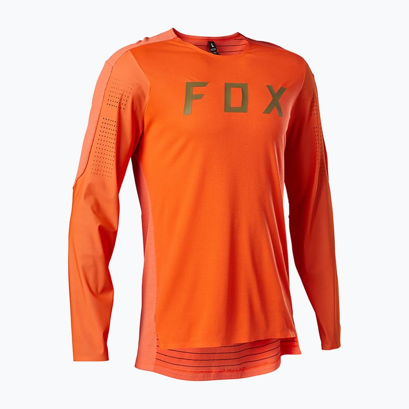 Pánský cyklistický dres Fox Racing Flexair Pro LS oranžová 28865_824
