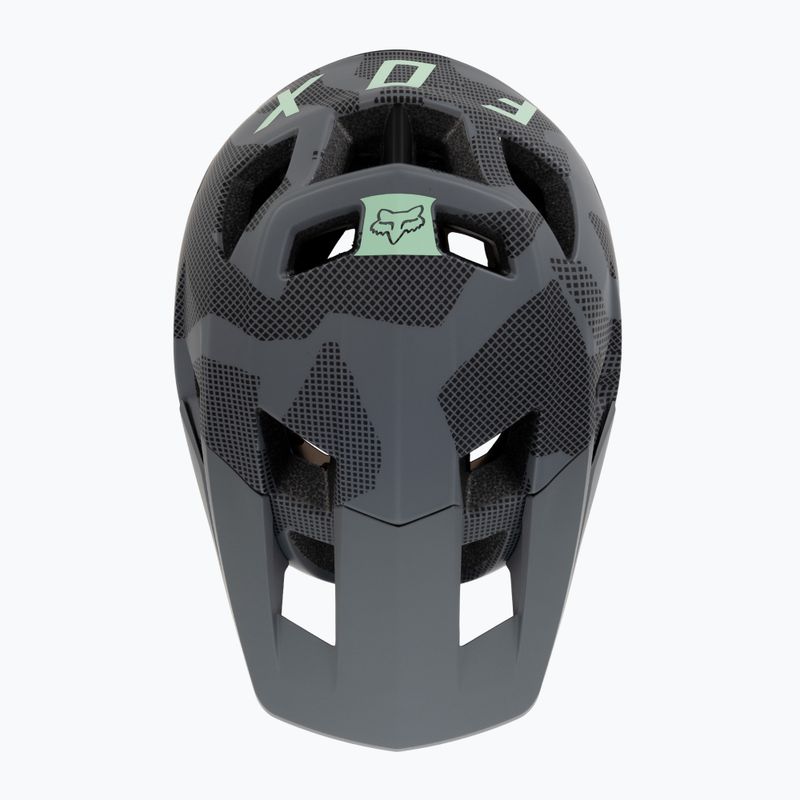 Cyklistická helma Fox Racing Dropframe Pro šedá 29392_033 6