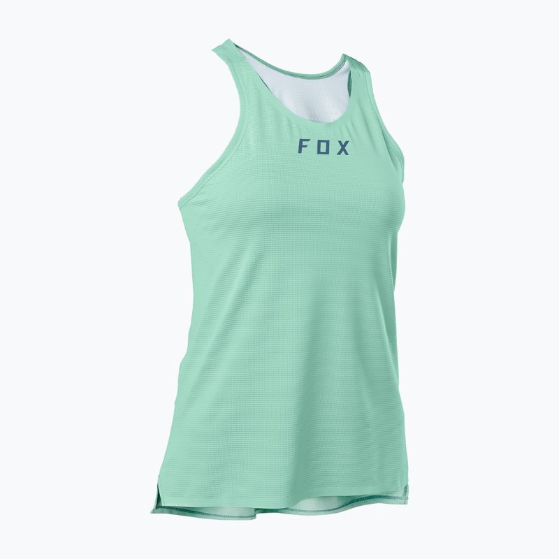 Dámský cyklistický dres Fox Flexair Tank Top zelený 29348_167