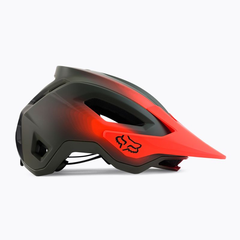 Cyklistická přilba FOX Speedframe Pro Fade zeleno-oranžová 29463_099_L 3
