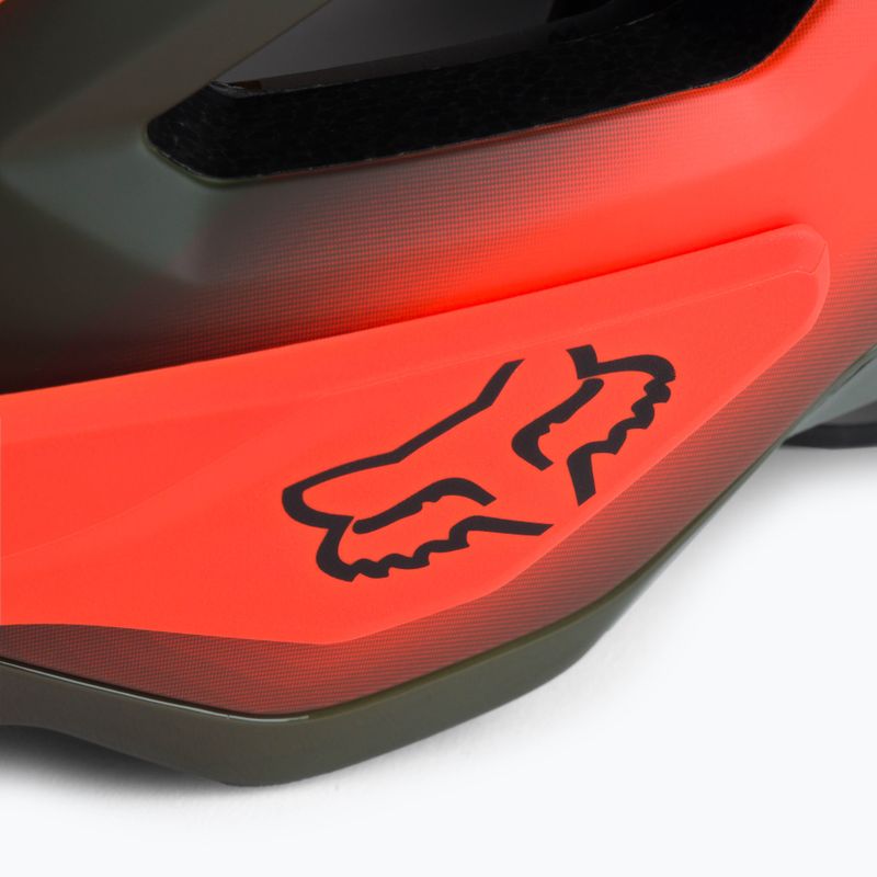 Cyklistická přilba FOX Speedframe Pro Fade zeleno-oranžová 29463_099_L 7