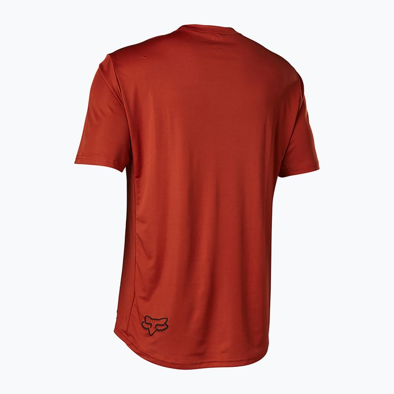 Pánský cyklistický dres Fox Racing Ranger Moth SS červená 28878_348 2