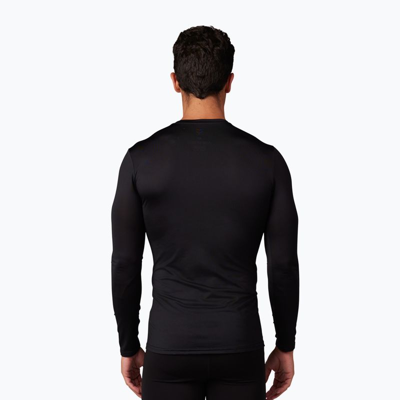 Pánské cyklistické tričko Longsleeve Fox Racing Tecbase black 2