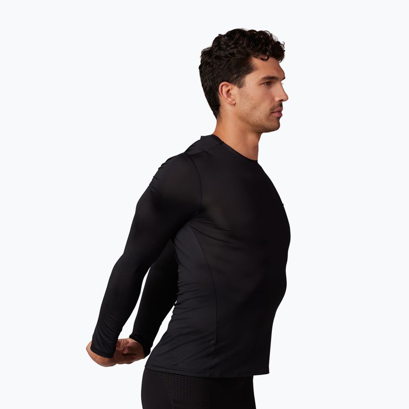 Pánské cyklistické tričko Longsleeve Fox Racing Tecbase black 3