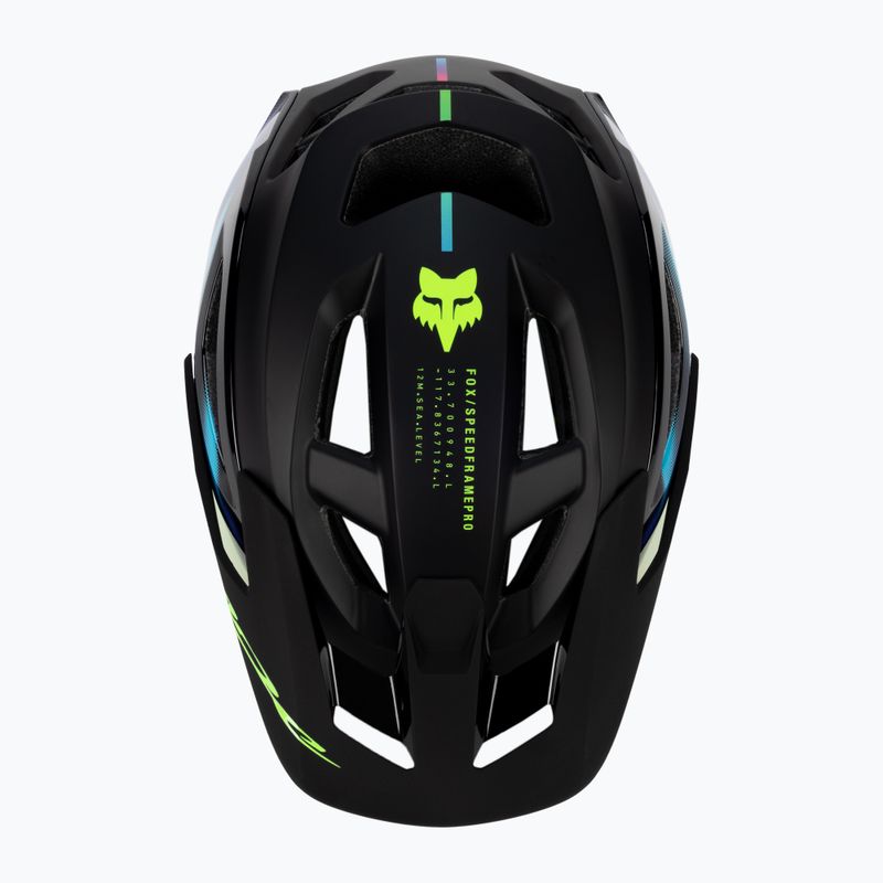 Cyklistická přilba FOX Speedframe Pro Lunar černá 29881-001 6