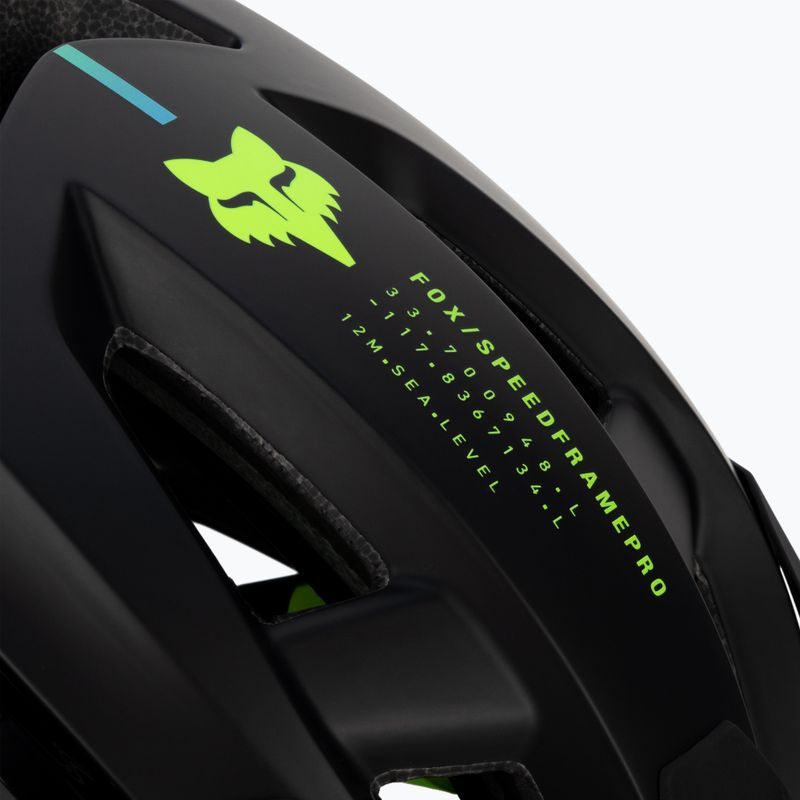 Cyklistická přilba FOX Speedframe Pro Lunar černá 29881-001 9