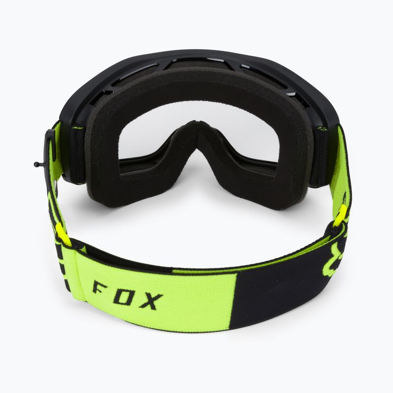 Cyklistické brýle FOX Main Stray black/yellow 25834_019_OS 3