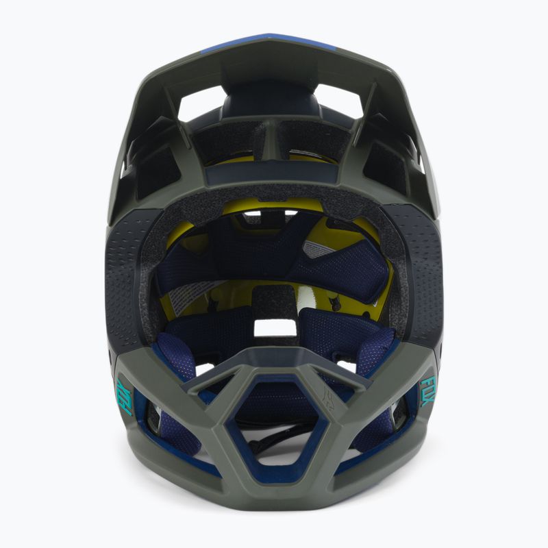 Cyklistická helma Fox Racing Proframe Blocked zelená 29398_099 3