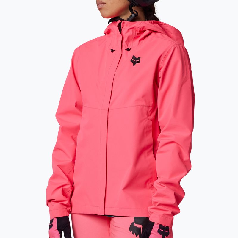 Dámská cyklistická bunda FOX Ranger 2.5L Water Jacket Lunar pink 30255_170_XS 2