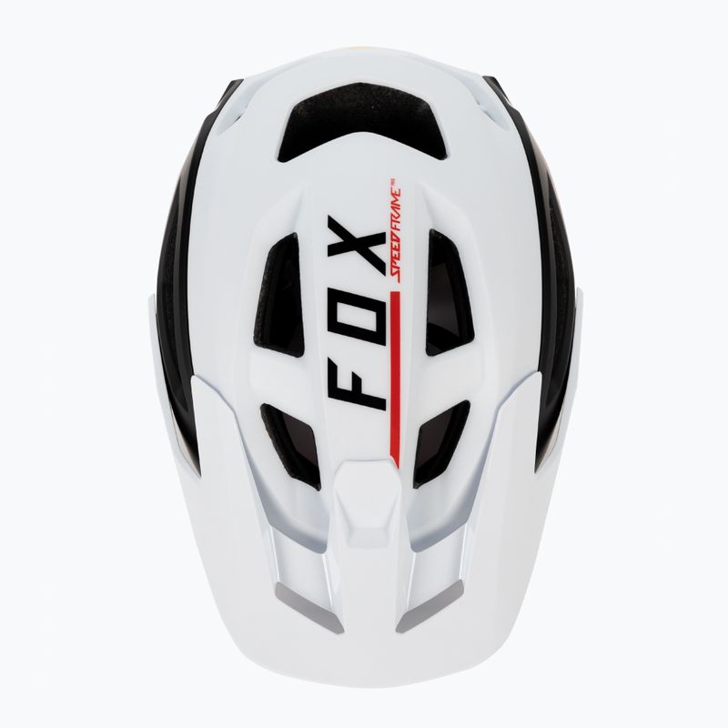 Cyklistická helma Fox Racing Speedframe Pro Blocked černo-bílý 29414_058 6