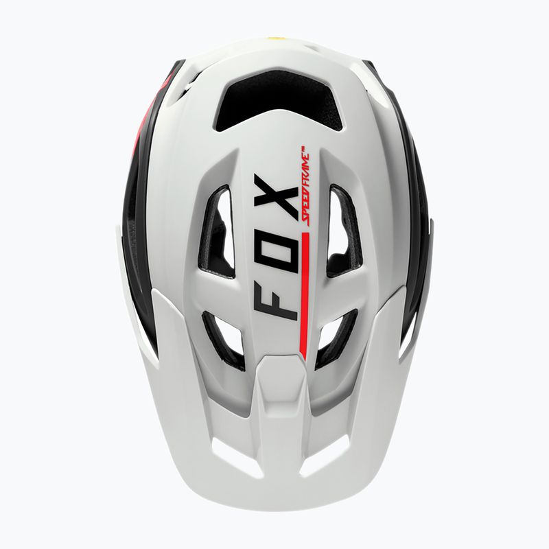 Cyklistická helma Fox Racing Speedframe Pro Blocked černo-bílý 29414_058 12