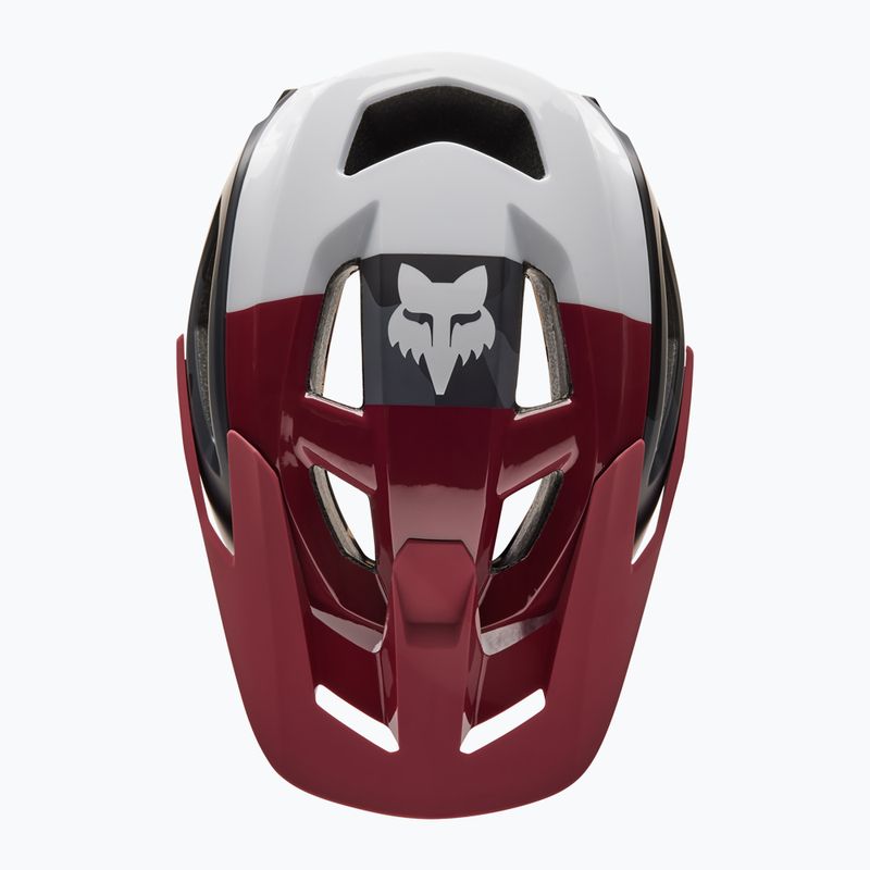 Cyklistická přilba Fox Racing Speedframe Pro červeno-bílá 31197_247 10