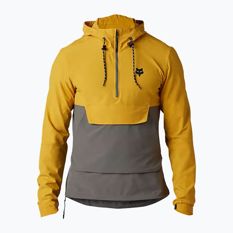 Pánská cyklistická bunda Fox Racing Ranger Wind Pullover yellow-grey 31038_496 5