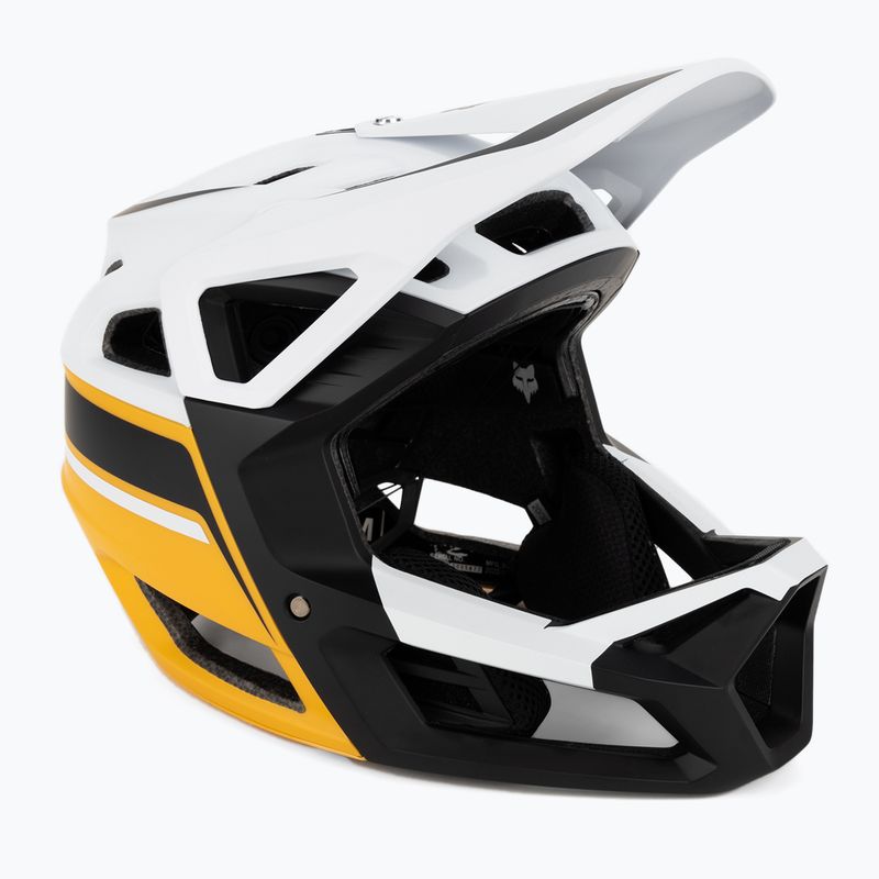 Cyklistická přilba Fox Racing Proframe RS RACIK žlutá 30923_496