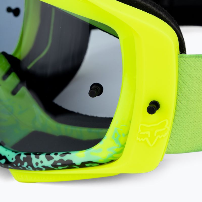 Cyklistické brýle Fox Racing Airspace Horyzon fluo yellow / grey mirror 30425_130_OS 5