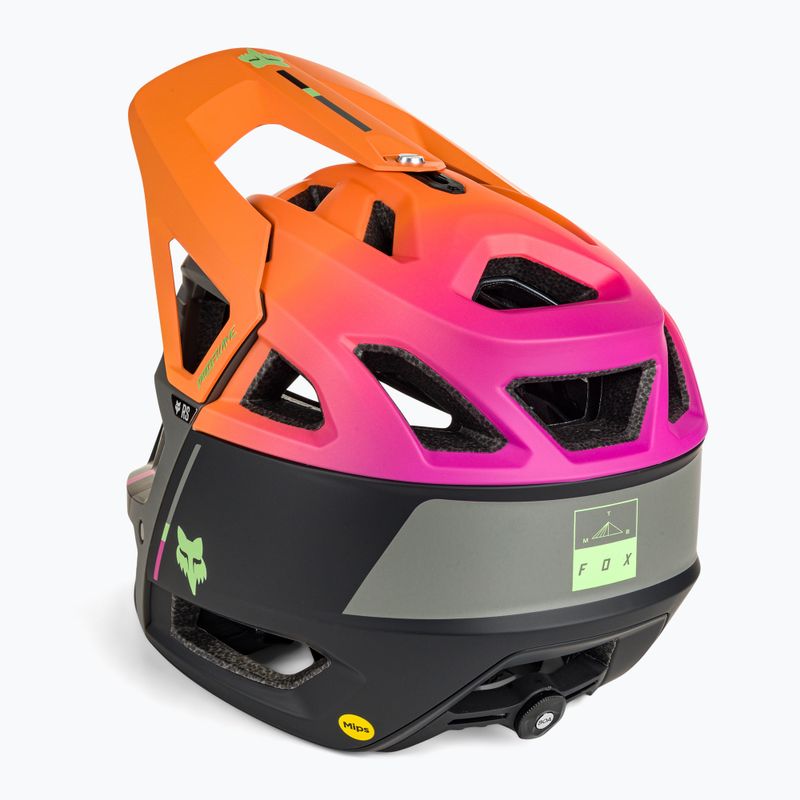 Cyklistická přilba Fox Racing Proframe RS CLYZO černo-oranžová 30920_009 4
