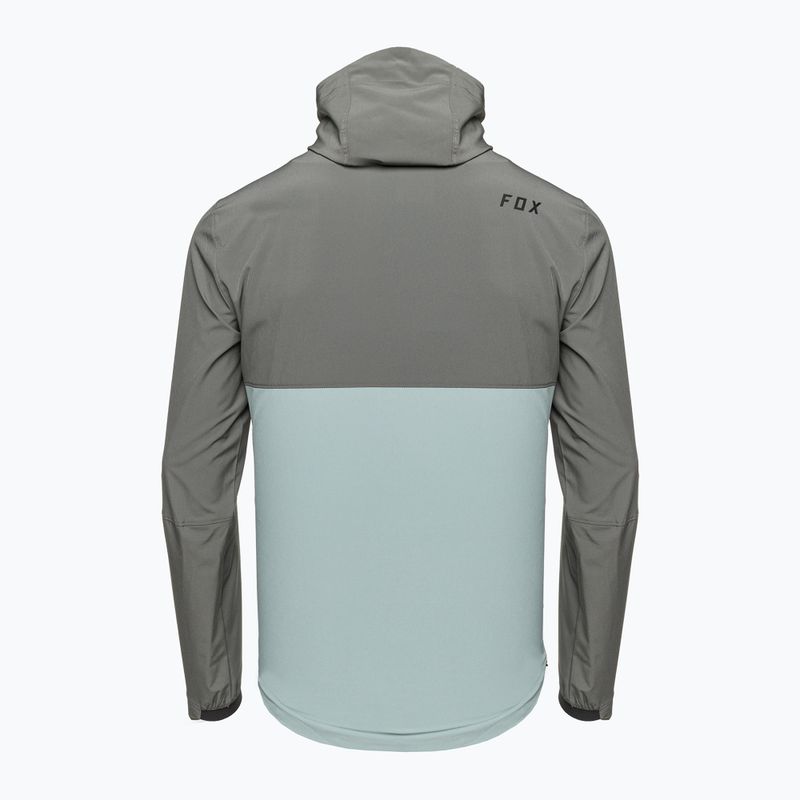 Fox Racing Ranger Wind Pullover šedomodrá pánská cyklistická bunda 31038_052 2