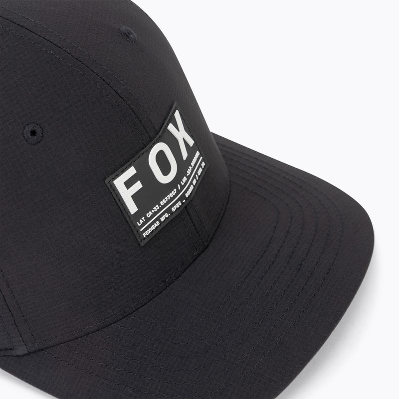 Pánská kšiltovka Fox Racing Non Stop Tech Flexfit černá 3
