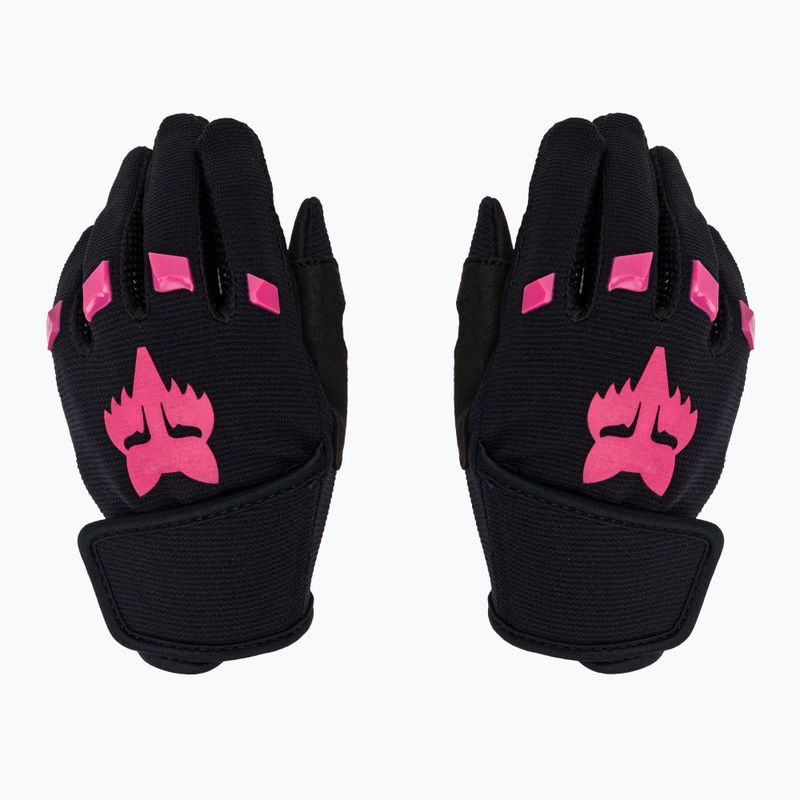Dětské cyklistické rukavice Fox Racing Dirtpaw Jr black/pink 2