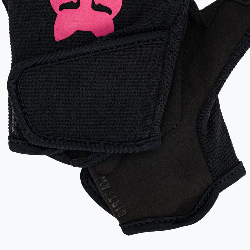 Dětské cyklistické rukavice Fox Racing Dirtpaw Jr black/pink 6