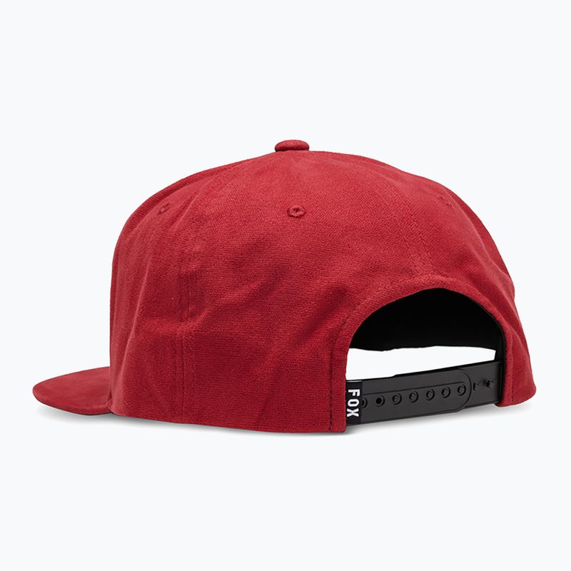 Pánská kšiltovka  Fox Racing Fox Head Snapback flame red 2