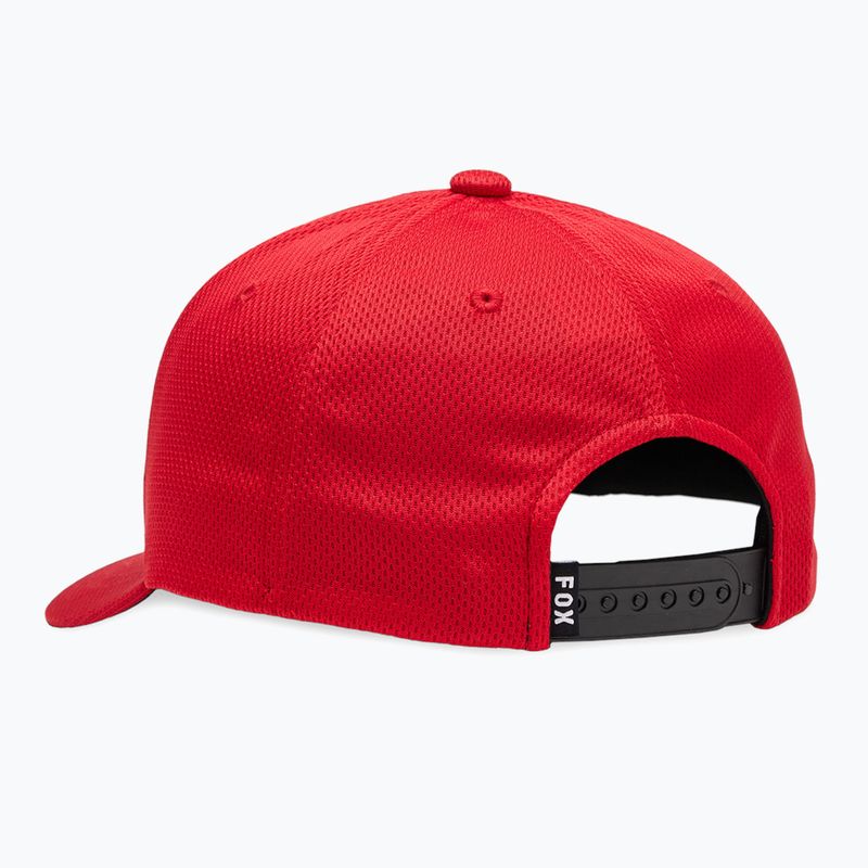 Dětská kšiltovka Fox Racing Lithotype 110 Sb Jr flame red 2