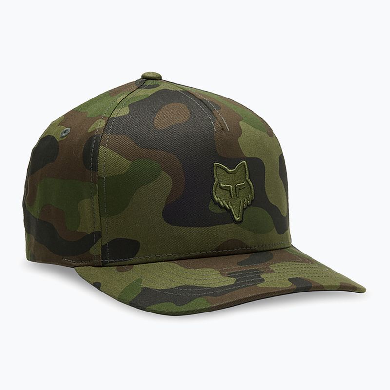 Kšiltovka Fox Racing Fox Head Flexfit green camo