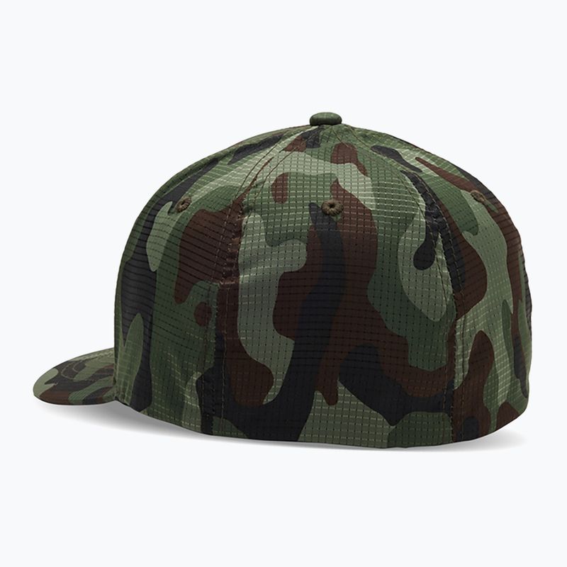 Pánská kšiltovka Fox Racing Fox Head Camo Tech Flexfit green camo 2