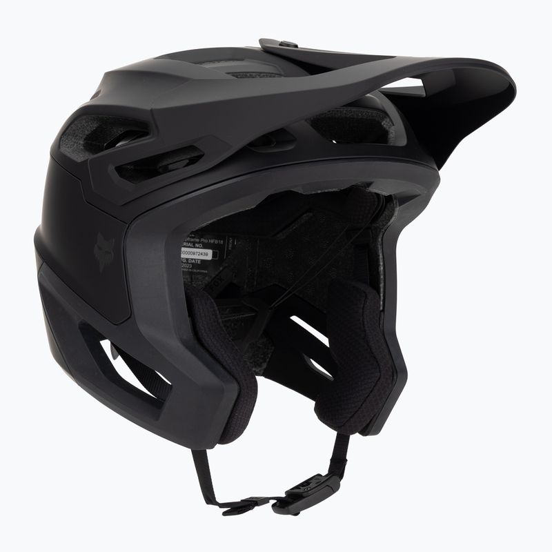 Cyklistická přilba Fox Racing Dropframe Pro matte black