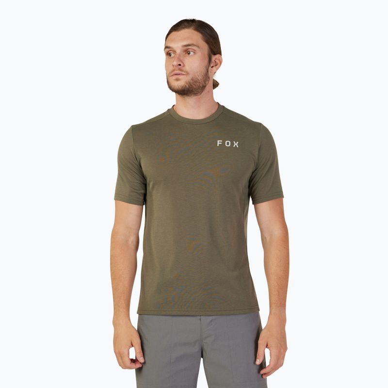 Pánský cyklistický dres Fox Racing Ranger Dr Alyn olive green