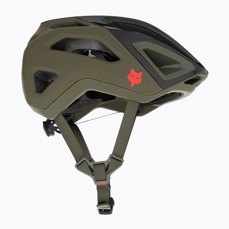 Cyklistická přilba Fox Racing Crossframe Pro Ashr olivově zelená 4