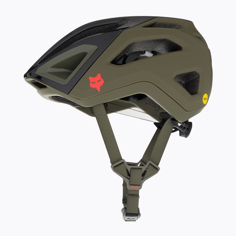 Cyklistická přilba Fox Racing Crossframe Pro Ashr olivově zelená 5