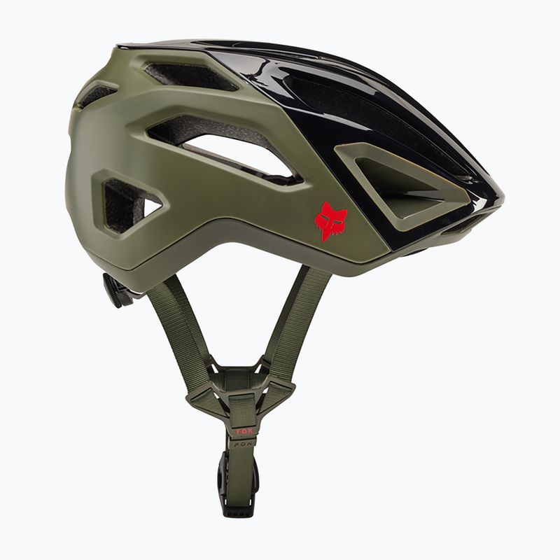Cyklistická přilba Fox Racing Crossframe Pro Ashr olivově zelená 7
