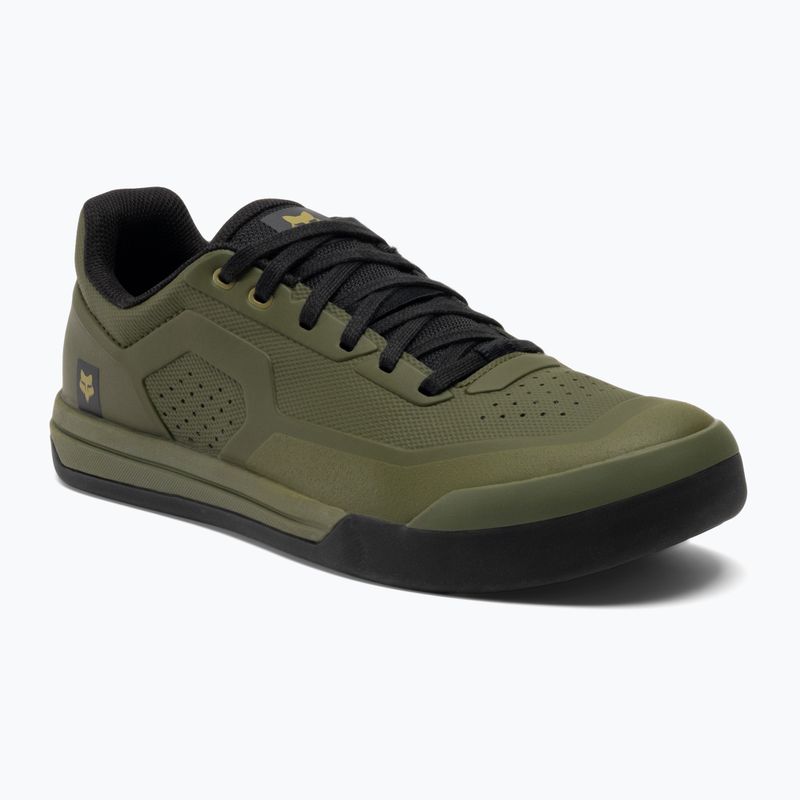 Pánské MTB cyklistické boty Fox Racing Union Flat olive green