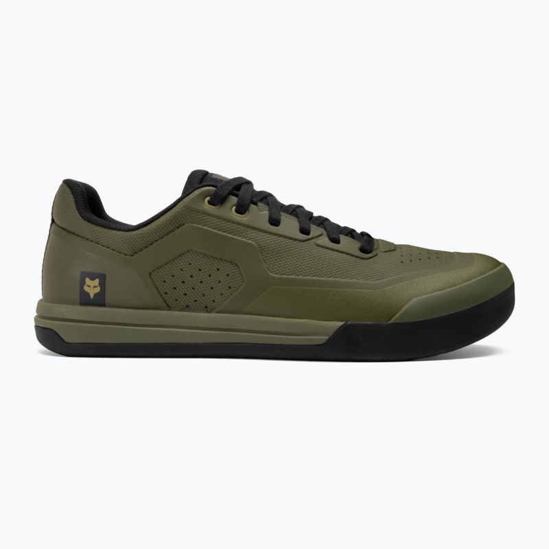 Pánské MTB cyklistické boty Fox Racing Union Flat olive green 2