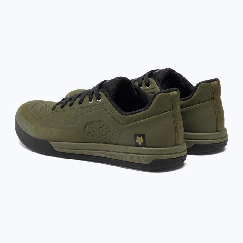 Pánské MTB cyklistické boty Fox Racing Union Flat olive green 3