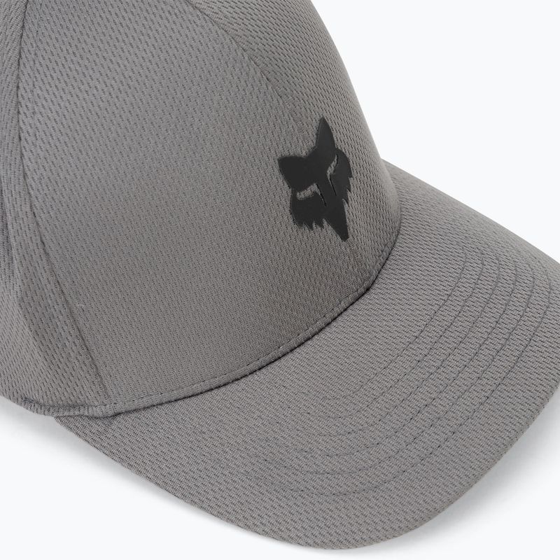 Pánská kšiltovka Fox Racing Fox Head Tech Flexfit steel grey 3
