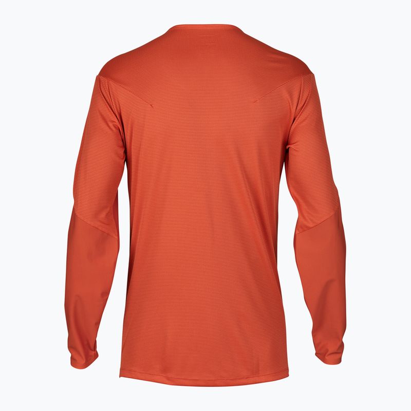 Pánský cyklistický dres longsleeve Fox Racing Flexair Pro atomic orange 4