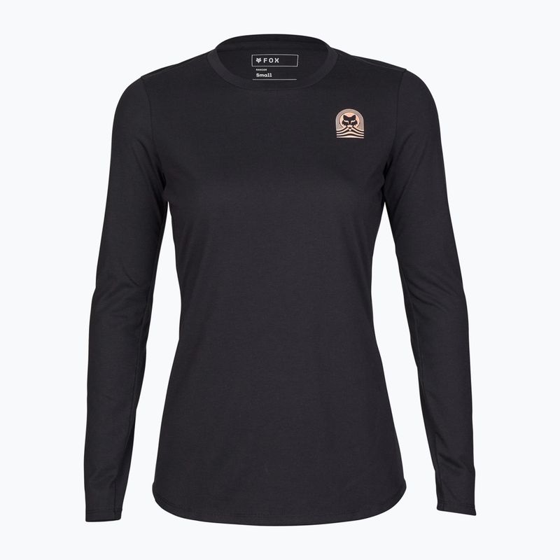 Dámský cyklistický dres longsleeve Fox Racing Ranger Dr black 3