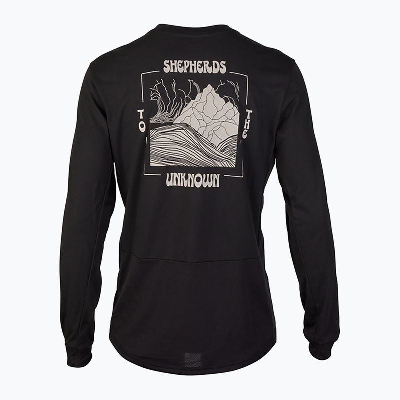 Pánský cyklistický dres longsleeve Fox Racing Ranger Dr Shepherds black 4