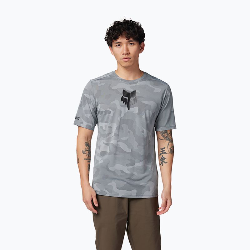 Pánský cyklistický dres Fox Racing Ranger Tru Dri cloud grey