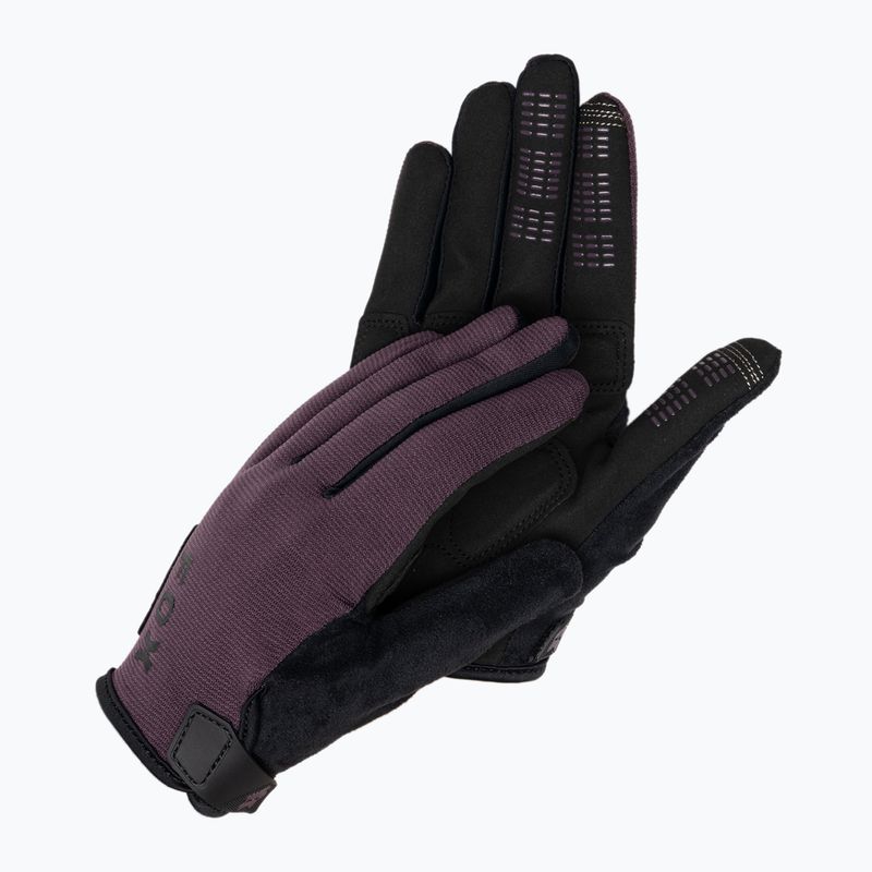 Pánské cyklistické rukavice Fox Racing Ranger Gel dark purple