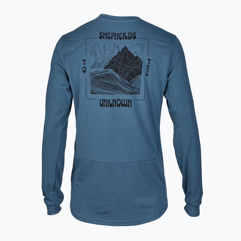 Pánský cyklistický dres longsleeve Fox Racing Ranger Dr Shepherds dark vintage 4