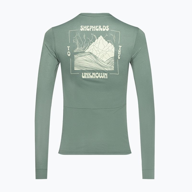 Pánský cyklistický dres longsleeve Fox Racing Ranger Dr Shepherds hunter green 2