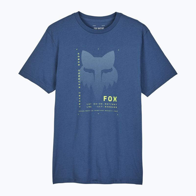 Pánský cyklistický dres Fox Racing Dispute Prem indigo