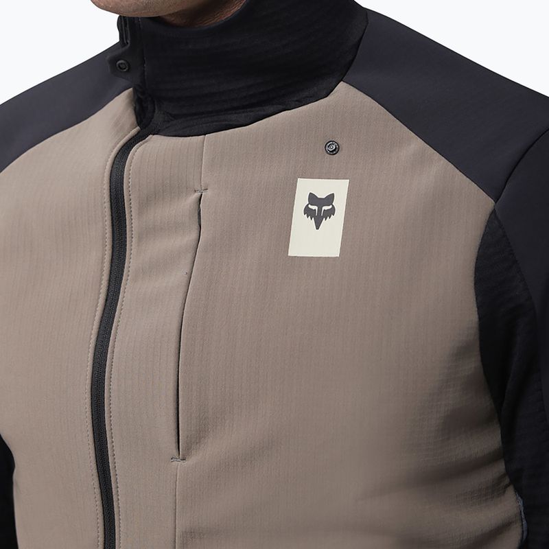 Pánská cyklistická mikina Fox Racing Defend Thermal Hoodie ash 3