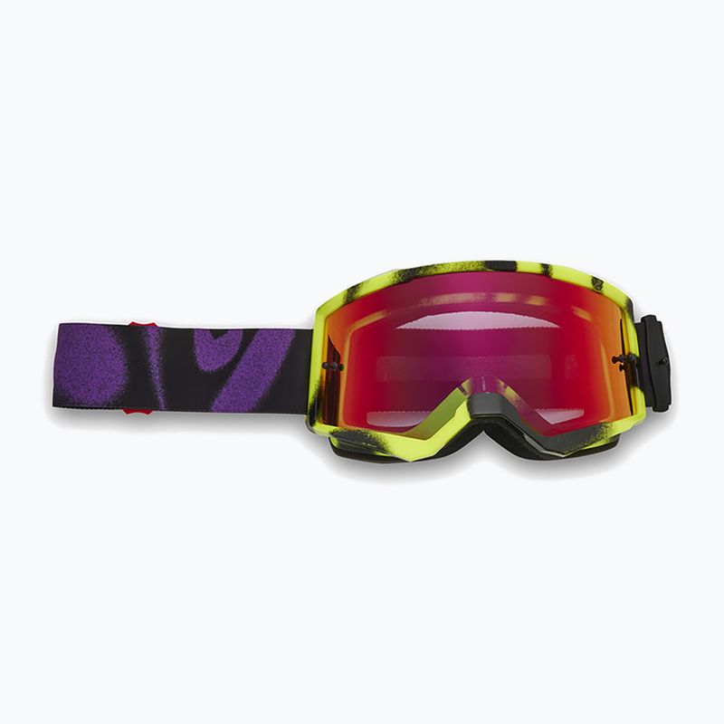 Cyklistické brýle Fox Racing Main Emotion Spark black/yellow/purple/fluorescent red spark